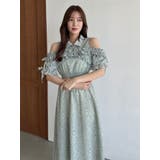 2WAYショルダーフラワーラッフルワンピース | dazzlin | 詳細画像28 