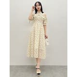 2WAYショルダーフラワーラッフルワンピース | dazzlin | 詳細画像29 