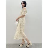 2WAYショルダーフラワーラッフルワンピース | dazzlin | 詳細画像30 