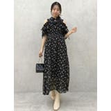 2WAYショルダーフラワーラッフルワンピース | dazzlin | 詳細画像40 