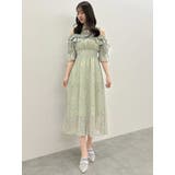 2WAYショルダーフラワーラッフルワンピース | dazzlin | 詳細画像48 