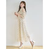 2WAYショルダーフラワーラッフルワンピース | dazzlin | 詳細画像8 