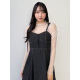 フロントホックデニムジャンスカ | dazzlin | 詳細画像26