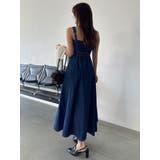 フロントホックデニムジャンスカ | dazzlin | 詳細画像8