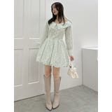 ワンショルバルーンミニワンピース | dazzlin | 詳細画像11 