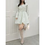 ワンショルバルーンミニワンピース | dazzlin | 詳細画像14 