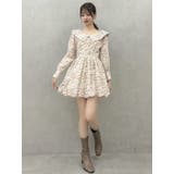 ワンショルバルーンミニワンピース | dazzlin | 詳細画像5 