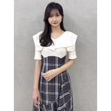 ラッフルマーメイドコンビワンピース | dazzlin | 詳細画像29