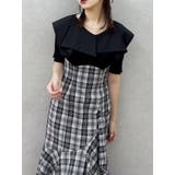ラッフルマーメイドコンビワンピース | dazzlin | 詳細画像50
