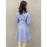 ギャザースリーブイレヘムシャツワンピース | dazzlin | 詳細画像16 