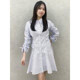 ギャザースリーブイレヘムシャツワンピース | dazzlin | 詳細画像22 