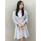 ギャザースリーブイレヘムシャツワンピース | dazzlin | 詳細画像23 