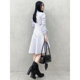 ギャザースリーブイレヘムシャツワンピース | dazzlin | 詳細画像25 