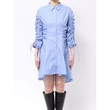 ギャザースリーブイレヘムシャツワンピース | dazzlin | 詳細画像28 