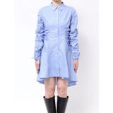 ギャザースリーブイレヘムシャツワンピース | dazzlin | 詳細画像35 