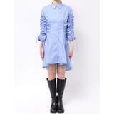 ギャザースリーブイレヘムシャツワンピース | dazzlin | 詳細画像36 