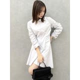 ギャザースリーブイレヘムシャツワンピース | dazzlin | 詳細画像8 