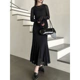 バックリボンレースワンピース | dazzlin | 詳細画像26 