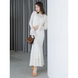 バックリボンレースワンピース | dazzlin | 詳細画像3 