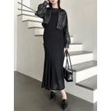 バックリボンレースワンピース | dazzlin | 詳細画像34 