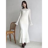 バックリボンレースワンピース | dazzlin | 詳細画像43 