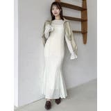 バックリボンレースワンピース | dazzlin | 詳細画像44 