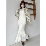 バックリボンレースワンピース | dazzlin | 詳細画像45 