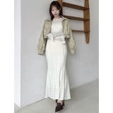 バックリボンレースワンピース | dazzlin | 詳細画像48 