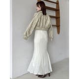 バックリボンレースワンピース | dazzlin | 詳細画像49 