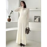 バックリボンレースワンピース | dazzlin | 詳細画像5 