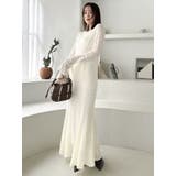 バックリボンレースワンピース | dazzlin | 詳細画像6 