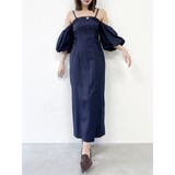 スラックスディテールバルーンワンピース | dazzlin | 詳細画像11 