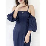 スラックスディテールバルーンワンピース | dazzlin | 詳細画像13 