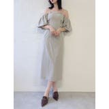 スラックスディテールバルーンワンピース | dazzlin | 詳細画像22 