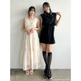【メロクロコラボ】サイドラインミニワンピース | dazzlin | 詳細画像10