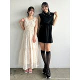 【メロクロコラボ】サイドラインミニワンピース | dazzlin | 詳細画像11