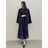 バックリボンパイピングレースドレス | dazzlin | 詳細画像39