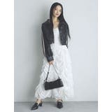 ギャザーリボンワンピース | dazzlin | 詳細画像1 