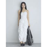 ギャザーリボンワンピース | dazzlin | 詳細画像4 