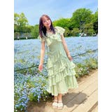 バリエフルイドワンピース | dazzlin | 詳細画像27 