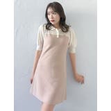 シアーポロニットミニワンピース | dazzlin | 詳細画像15 