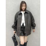 ダブルファスナーギャザーシャツ | dazzlin | 詳細画像14 