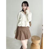 ダブルファスナーギャザーシャツ | dazzlin | 詳細画像17 