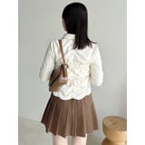 ダブルファスナーギャザーシャツ | dazzlin | 詳細画像19 