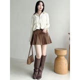 ダブルファスナーギャザーシャツ | dazzlin | 詳細画像21 