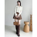 ダブルファスナーギャザーシャツ | dazzlin | 詳細画像22 