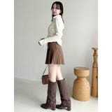 ダブルファスナーギャザーシャツ | dazzlin | 詳細画像23 