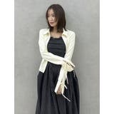 ダブルファスナーギャザーシャツ | dazzlin | 詳細画像25 