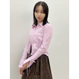 ダブルファスナーギャザーシャツ | dazzlin | 詳細画像31 