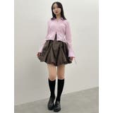 ダブルファスナーギャザーシャツ | dazzlin | 詳細画像33 